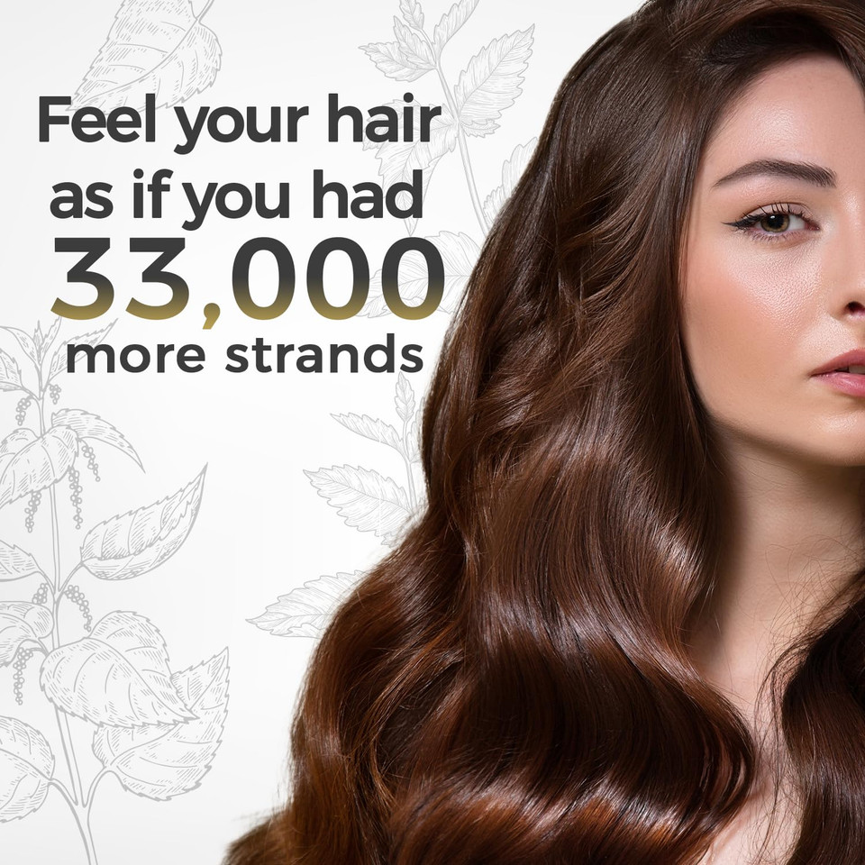 Tio Nacho Thickening Shampoo And Conditioner Set: Capilgross, Royal Jelly, Nettle, Aloe Vera, Reduces Hair Loss, Strengthens, Nourishes, Volumizes - 14 Fl Oz Each