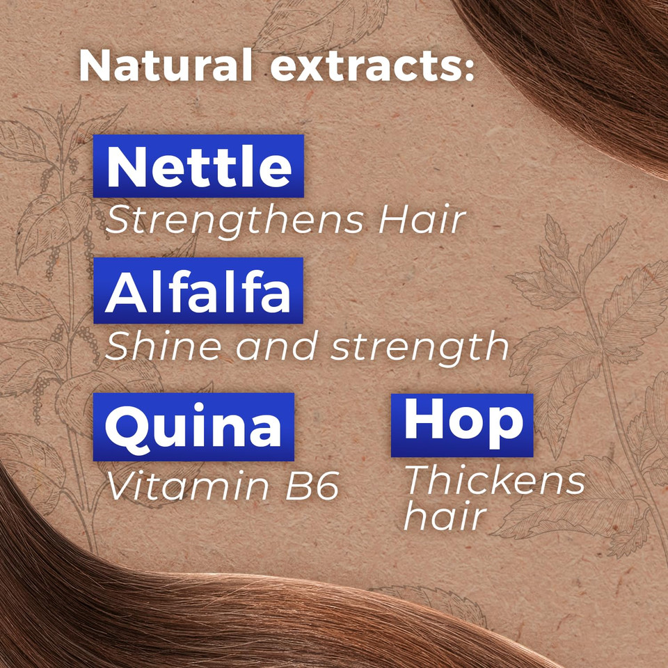 Tio Nacho Thickening Shampoo And Conditioner Set: Capilgross, Royal Jelly, Nettle, Aloe Vera, Reduces Hair Loss, Strengthens, Nourishes, Volumizes - 14 Fl Oz Each