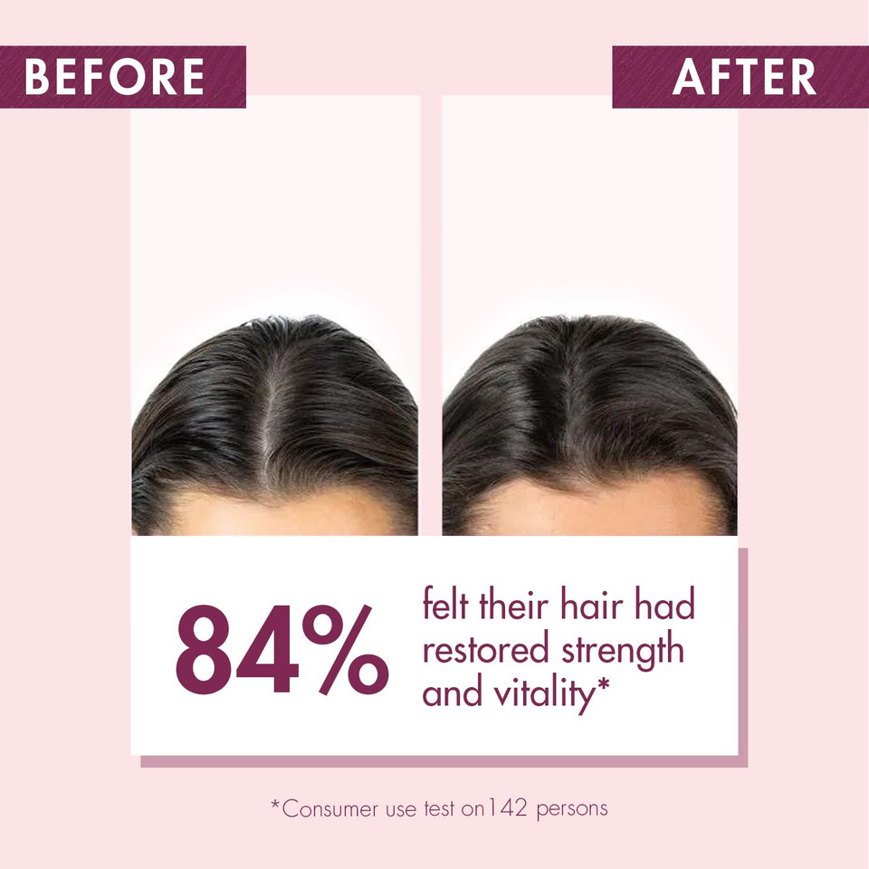 Klorane Strengthening Shampoo With Quinine And Edelweiss For Thinning Hair, Supports Thicker, Stronger, Healthier Hair, For Men And Women Paraben, Silicone And Sulfate Free, 13.5 Fl Oz