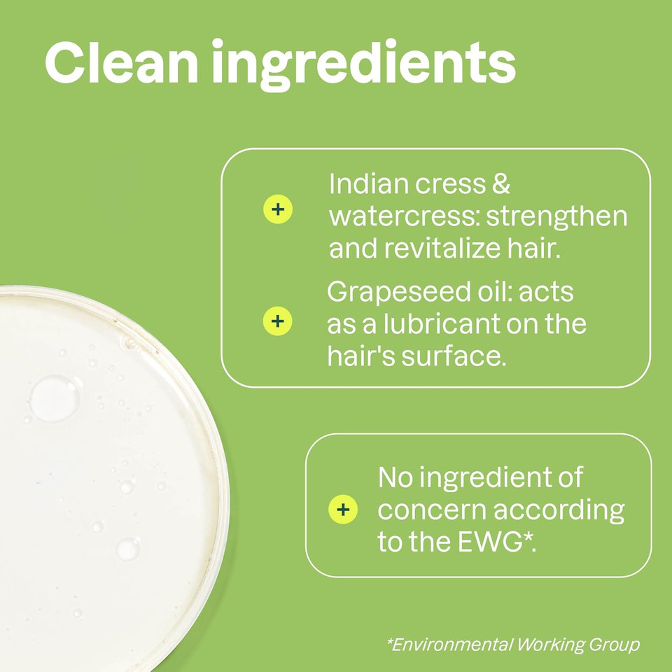 Attitude Nourishing Hair Shampoo, Ewg Verified, For Dry And Damaged Hair, Naturally Derived Ingredients, Vegan And Plant Based, Grapeseed Oil And Olive Leaves, 32 Fl Oz