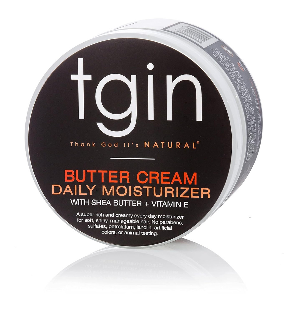 Tgin Butter Cream Daily Moisturizer For Natural Hair - Dry Hair - Curly Hair - 12 Oz