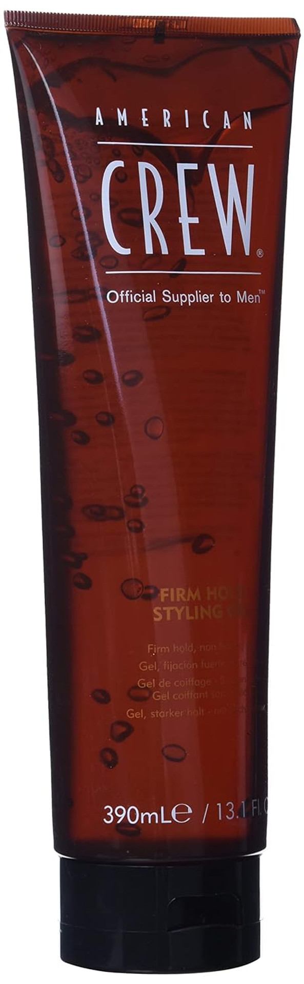 American Crew Men'S Hair Gel, Firm Hold, Non-Flaking Styling Gel, 13.1 Fl Oz