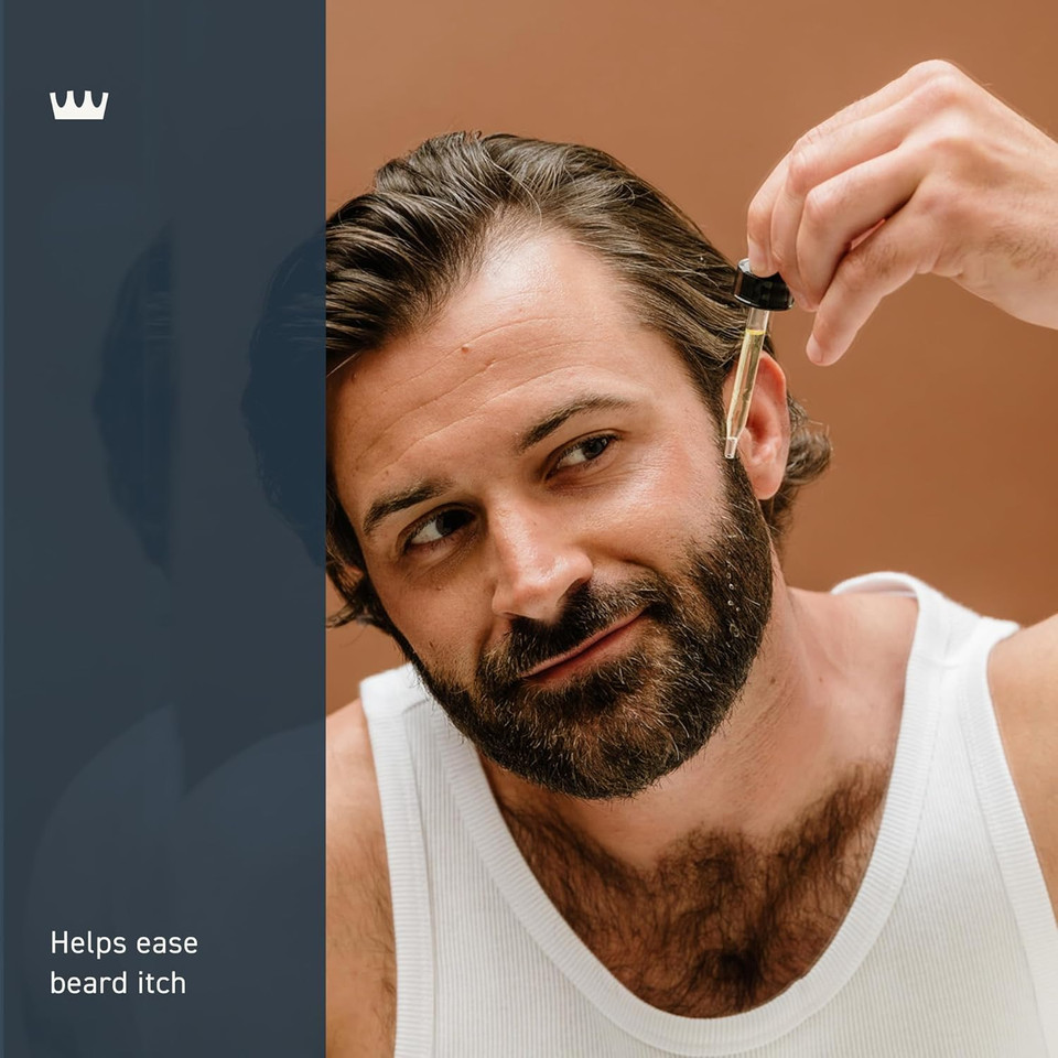 Cremo Beard Oil, Vintage Suede (Reserve Collection), 1 Fl Oz - Restore Natural Moisture And Soften Your Beard To Help Relieve Beard Itch