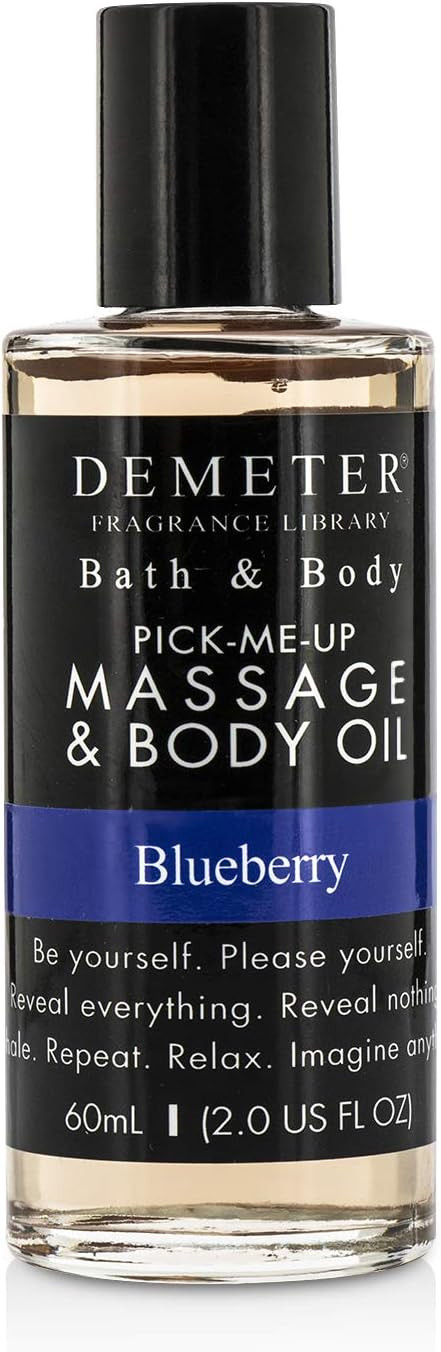 Demeter Fragrance Library 2 Oz Massage & Body Oil  Blueberry