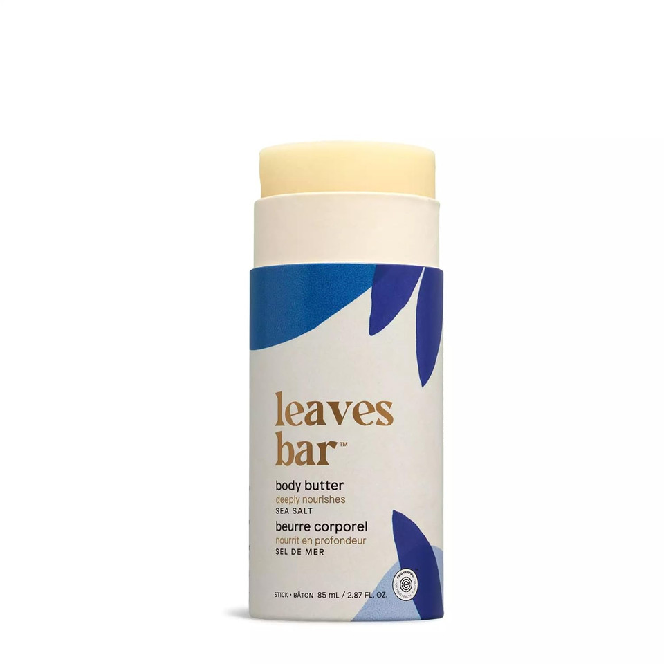 Attitude Body Butter Bar, Ewg Verified, Plant And Mineral-Based Ingredients, Plastic-Free Vegan And Cruelty-Free Beauty Products, Nourishing, Sea Salt, 2.87 Fl Oz