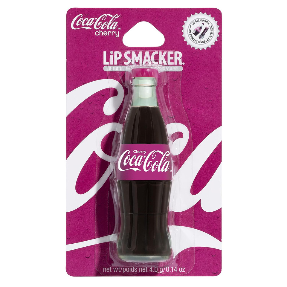 Lip Smacker Coca Cola Collection, lip balm made for kids - Holiday Classic Cherry Coke