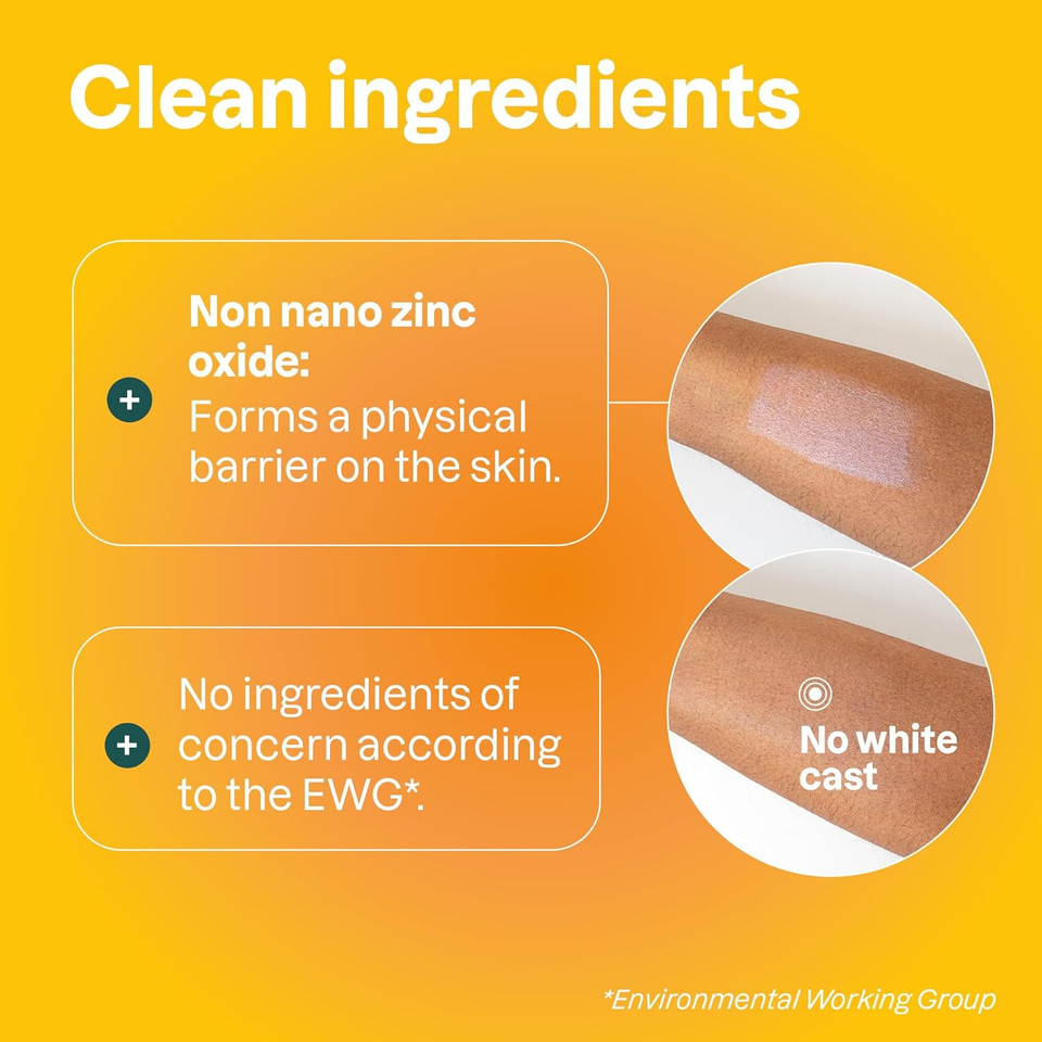 Attitude Mineral Sunscreen Stick With Zinc Oxide, Spf 30, Ewg Verified, Plastic-Free, Broad Spectrum Uva/Uvb Protection, Dermatologically Tested, Vegan, Unscented, 2.1 Ounces