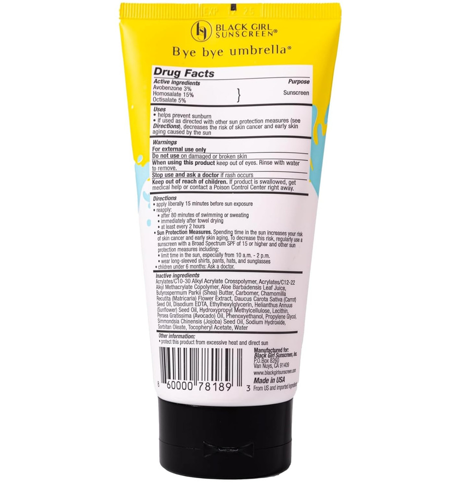 Large Kids Face & Body Sunscreen, Spf 50 Lotion, 6 Oz Vegan & Water-Resistant, No White Residue (6 Fl. Oz.)