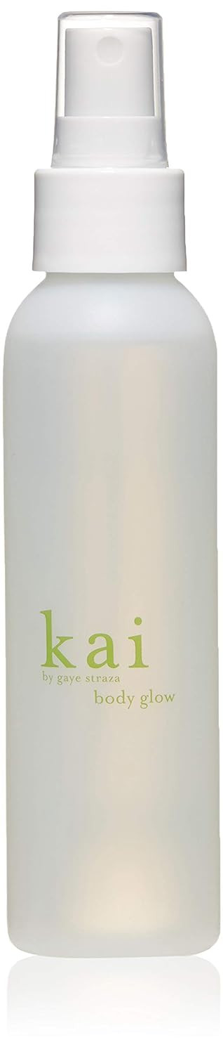 Kai Body Glow, 4 Fl Oz, Dry Body Oil With Jojoba, Chamomile, Cucumber Extracts, Moisturizes And Leaves Skin Radiant With A Fresh + Clean Fragrance, Vegan, Cruelty Free, Made In The Usa