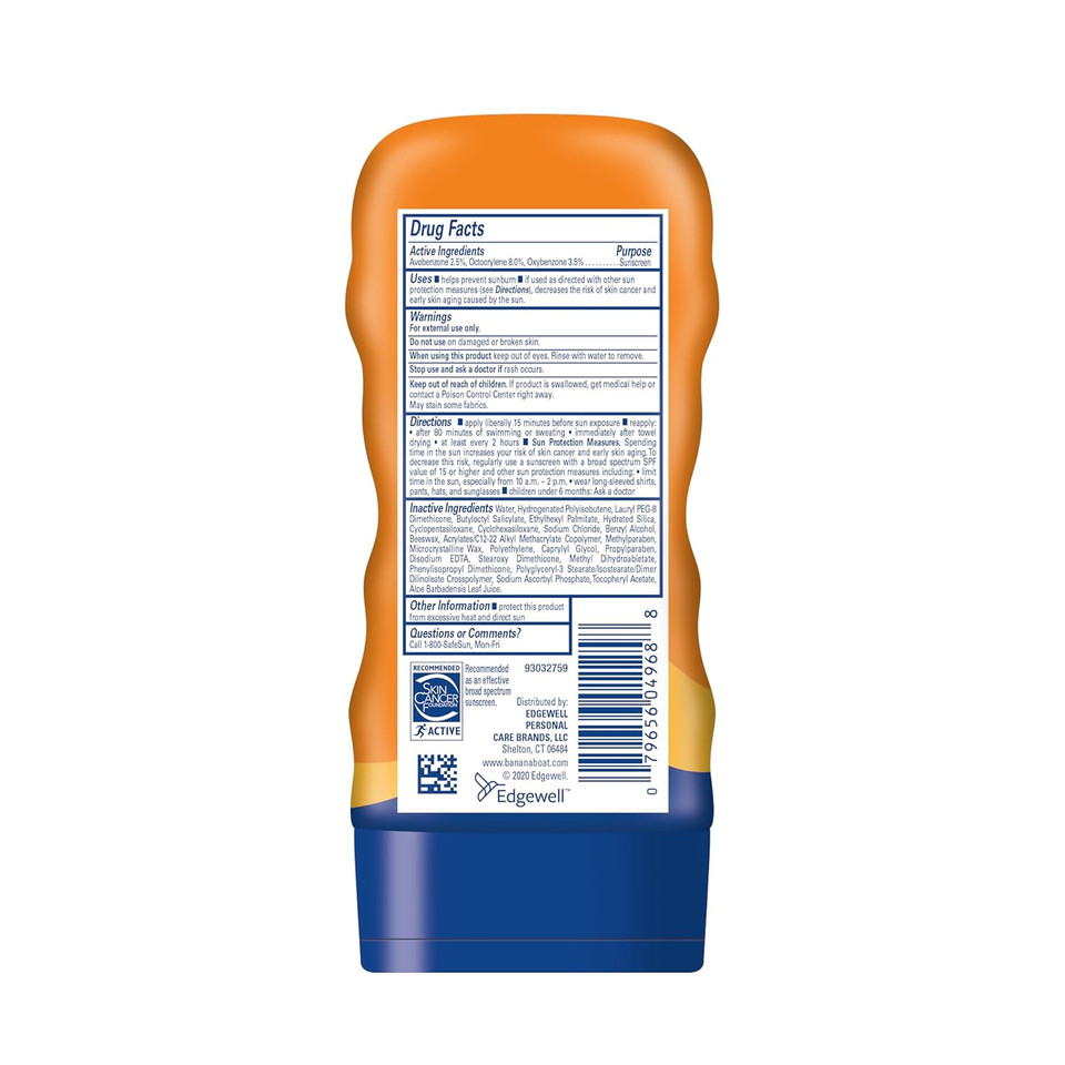 Banana Boat Sport Ultra Spf 65 Sunscreen Lotion, 8Oz | Banana Boat Sunscreen Spf 65 Lotion, Oxybenzone Free Sunscreen, Banana Boat Lotion Sunscreen, High Spf Sunscreen, Water Resistant Sunscreen, 8Oz