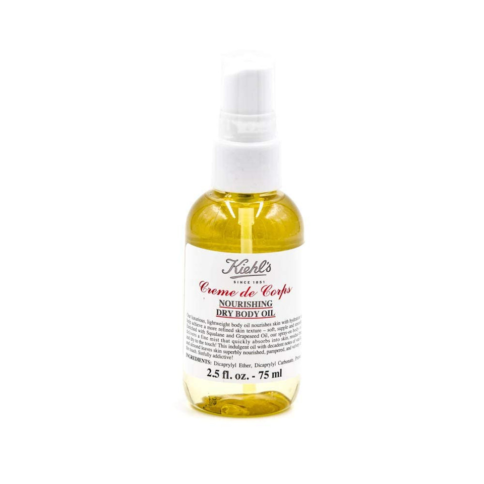 Kiehl's Creme de Corps Nourishing Dry Body Oil 2.5oz (75ml)