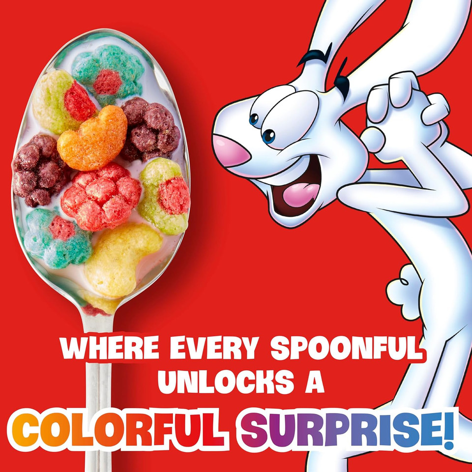 Trix Fruity Breakfast Cereal, 6 Fruity Shapes, Whole Grain, Family Size, 16.1 Oz