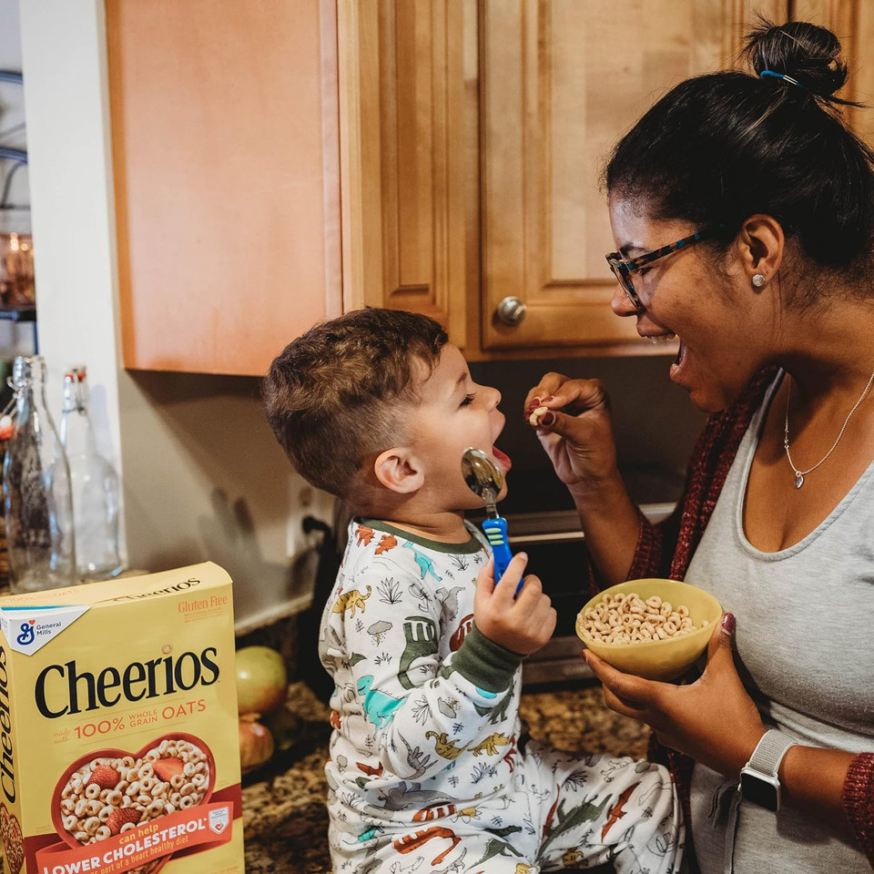 Cheerios Cereal, Limited Edition Happy Heart Shapes, Heart Healthy Cereal With Whole Grain Oats, Giant Size, 20 Oz