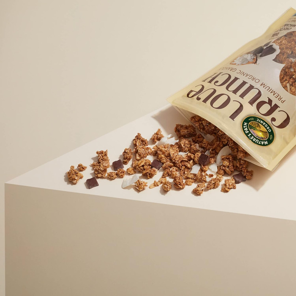 Love Crunch Organic Dark Chocolate & Coconut Granola, Non-Gmo, Fair Trade, By Nature'S Path, 11.5 Ounce (Pack Of 1)