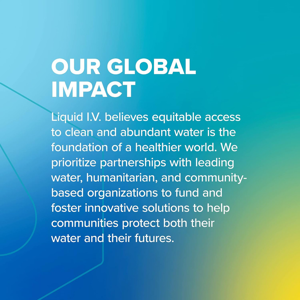 Liquid I.V. Hydration Multiplier - Strawberry - Hydration Powder Packets | Electrolyte Drink Mix | Easy Open Single-Serving Stick | Non-Gmo | 16 Sticks