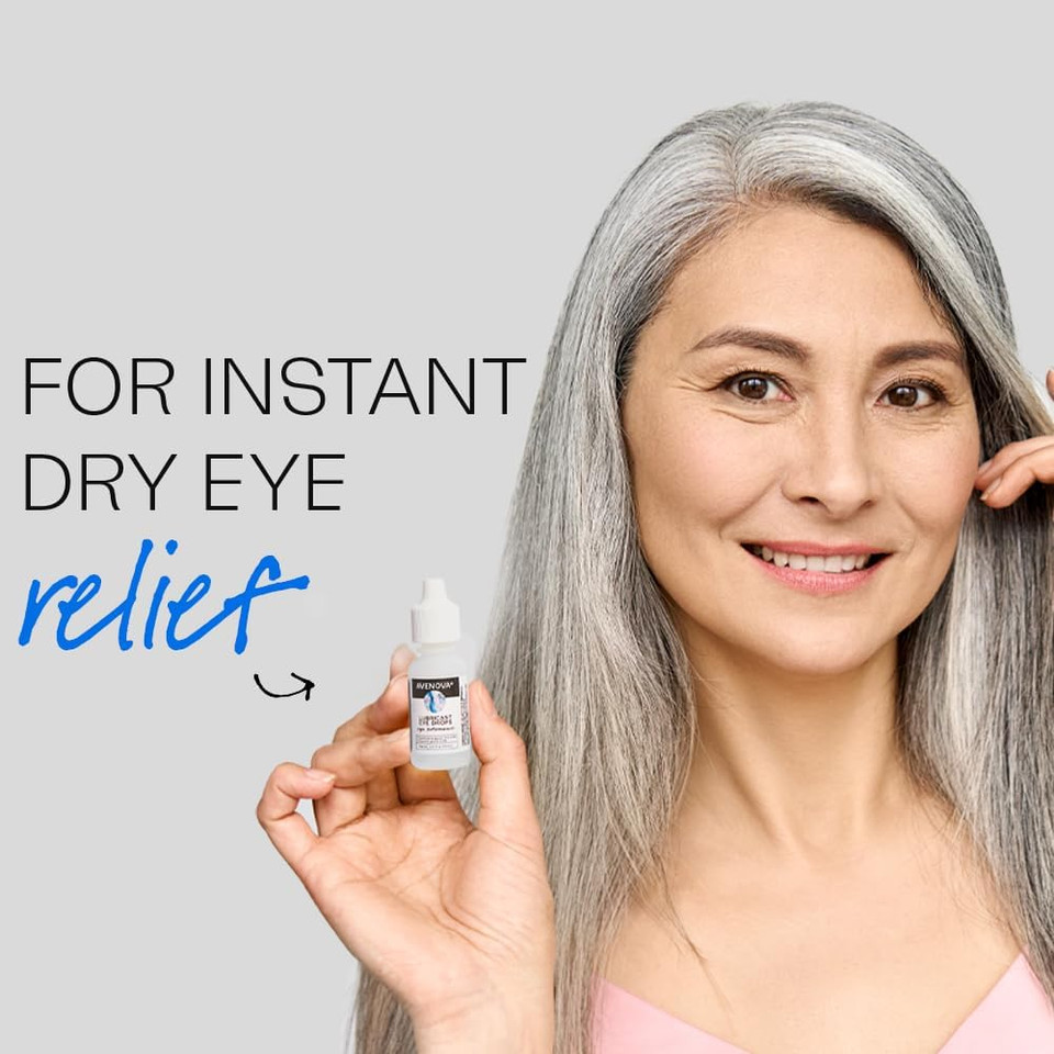 Avenova Lubricant Eye Drops - Instant Eye Relief From Dry Eye Symptoms, Contact Lens Intolerance, Two Pack Of 15 Ml Bottles Avenova Lubricant Eye Drops - Instant Eye Relief From Dry Eye Symptoms, Contact Lens Intolerance, Two Pack Of 15 Ml Bottles