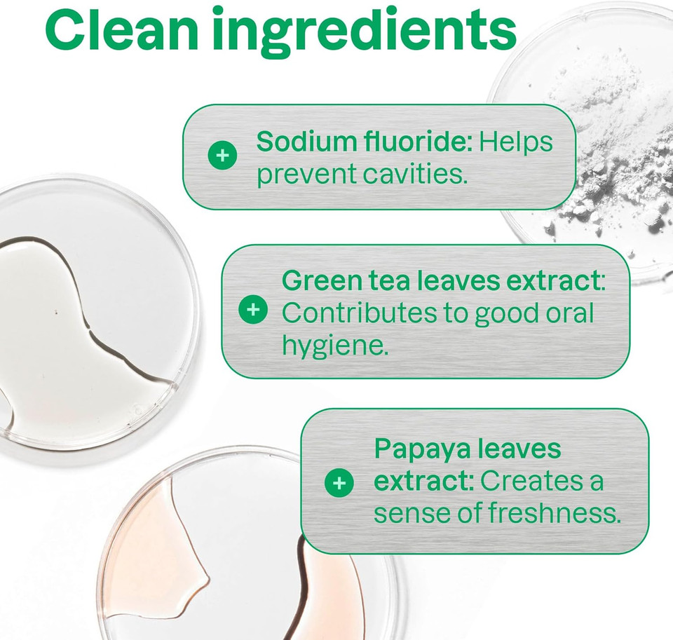 Attitude Toothpaste With Fluoride, Prevents Tooth Decay And Cavities, Vegan, Cruelty-Free And Sugar-Free, Watermelon, 4.2 Oz