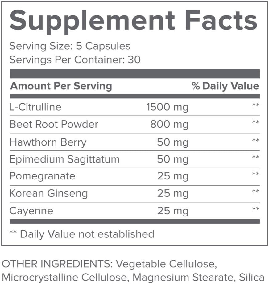 Gundry Mdã¢Â® Enhanced Circulation Formula, Blood Flow Support Supplement, 150 Count