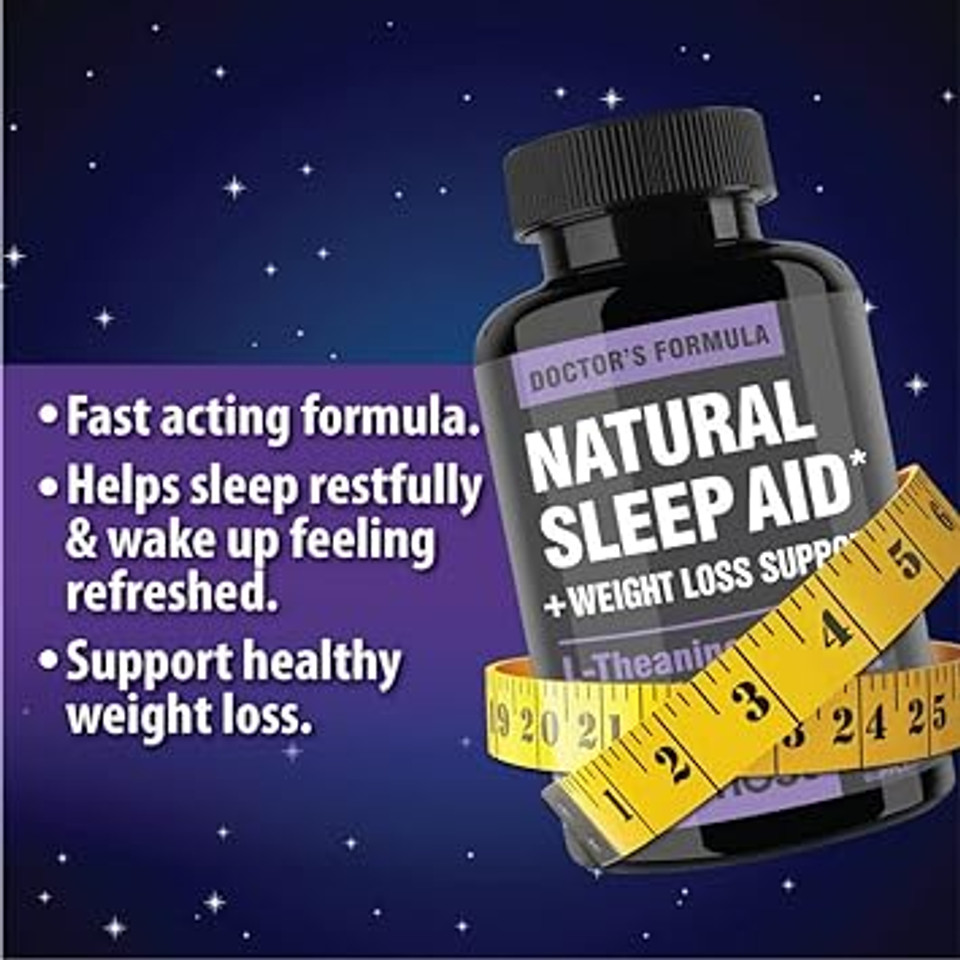 Natural Sleep Aids For Adults Extra Strength/Vegan Non-Habit-Forming Sleep Aid Pills For Deep Restful Sleep W/Energized Wake-Up, 1-Month Supply