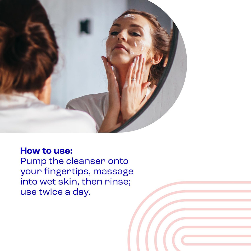 E45 Face Wash Foaming Cleanser  Daily Face Cleanser for Dry and Sensitive Skin  Gentle Facial Cleanser  Removes Excess Oil and Makeup for Clean, Soft Skin - Skin Care Facewash for Women & Mens Skin