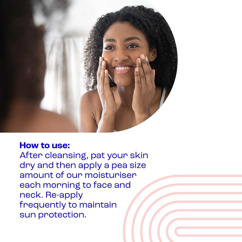 E45 SPF Face Moisturiser - Hydrating Facial Moisturiser SPF 30 Protection Against UVA & UVB Rays - SPF Face Cream for Dry Skin, Sensitive Skin and Eczema Prone Skin - SPF Day Cream 50 ml
