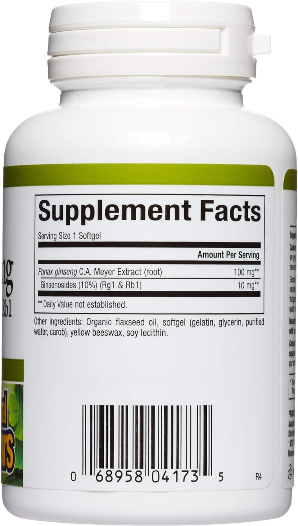 Herbalfactors By Natural Factors, Panax Ginseng, Promotes Resistance To Everyday Stress And A Healthy Well-Being, 60 Softgels (60 Servings)