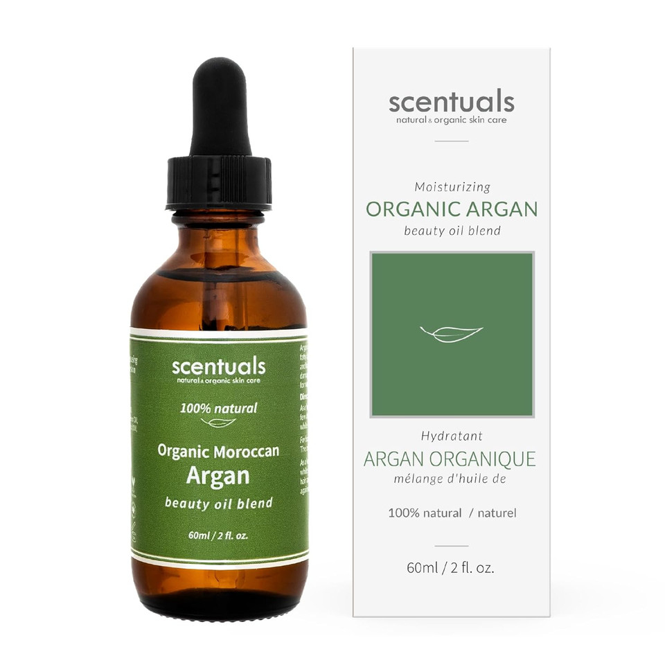 Scentuals Argan Beauty Oil Blend, All-In-One Skin, Hair & Nail Care, Pure Argan Oil Blend, Apricot Oil, Safflower Oil, Vitamin E Oil, Deep Hydration, Anti-Aging, Natural Skin Care,2 Fl.Oz | 60 Ml Scentuals Argan Beauty Oil Blend, All-In-One Skin, Hair & Nail Care, Pure Argan Oil Blend, Apricot Oil, Safflower Oil, Vitamin E Oil, Deep Hydration, Anti-Aging, Natural Skin Care,2 Fl.Oz | 60 Ml