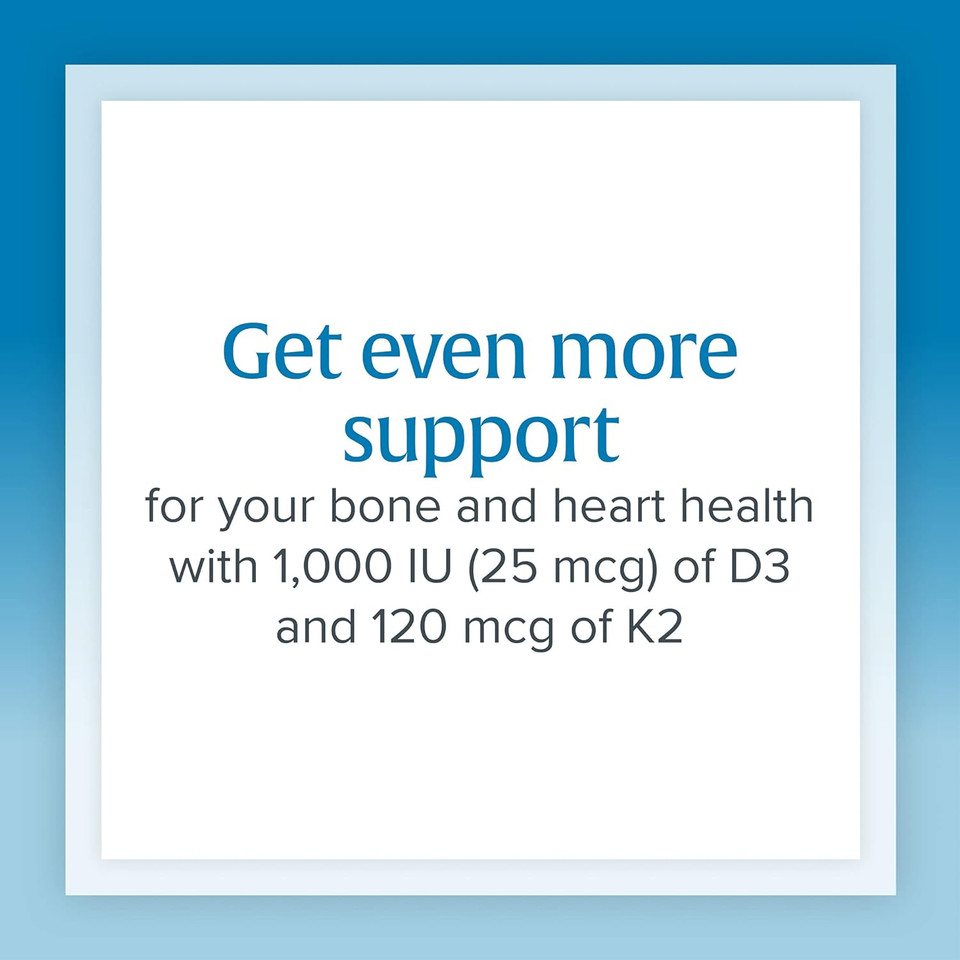 Natural Factors, Vitamin D3 & K2 1000 Iu And 120 Mcg, Supports Bone And Vascular Health, 60 Softgels