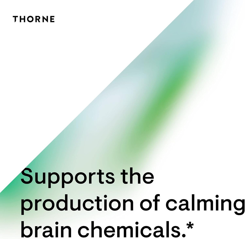 Thorne Theanine - 200Mg Of L-Theanine - Support A Healthy Stress Response, Relaxation, And Focus - Increases Brain Alpha-Wave Production - 90 Capsules