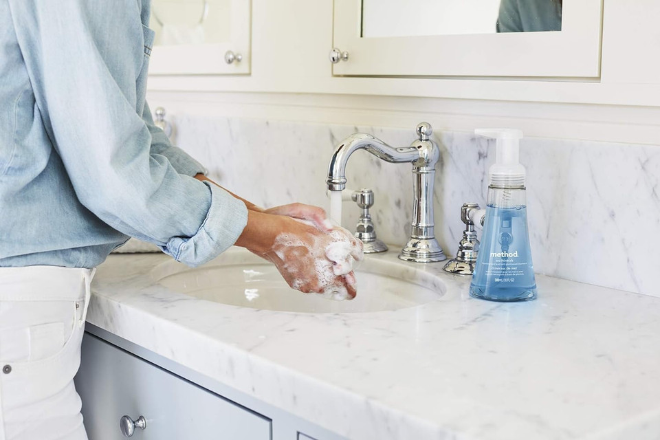 Method Foaming Hand Soap Refill, Pink Grapefruit, Packaging May Vary, 28 Oz Pack Of 6)