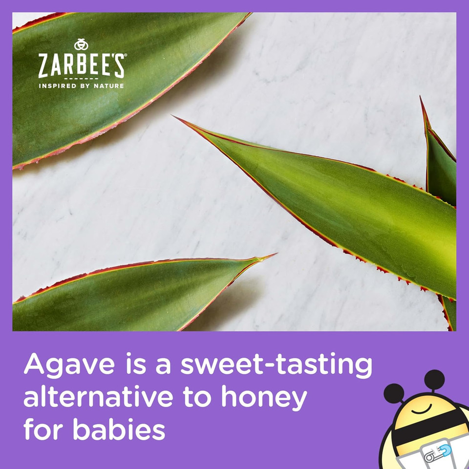 Zarbee'S Baby Cough Syrup + Immune With Organic Agave + Zinc; Natural Grape Flavor; For Babies 6+ Months, 2 Fl Oz(Pack Of 1) Zarbee'S Baby Cough Syrup + Immune With Organic Agave + Zinc; Natural Grape Flavor; For Babies 6+ Months, 2 Fl Oz(Pack Of 1)