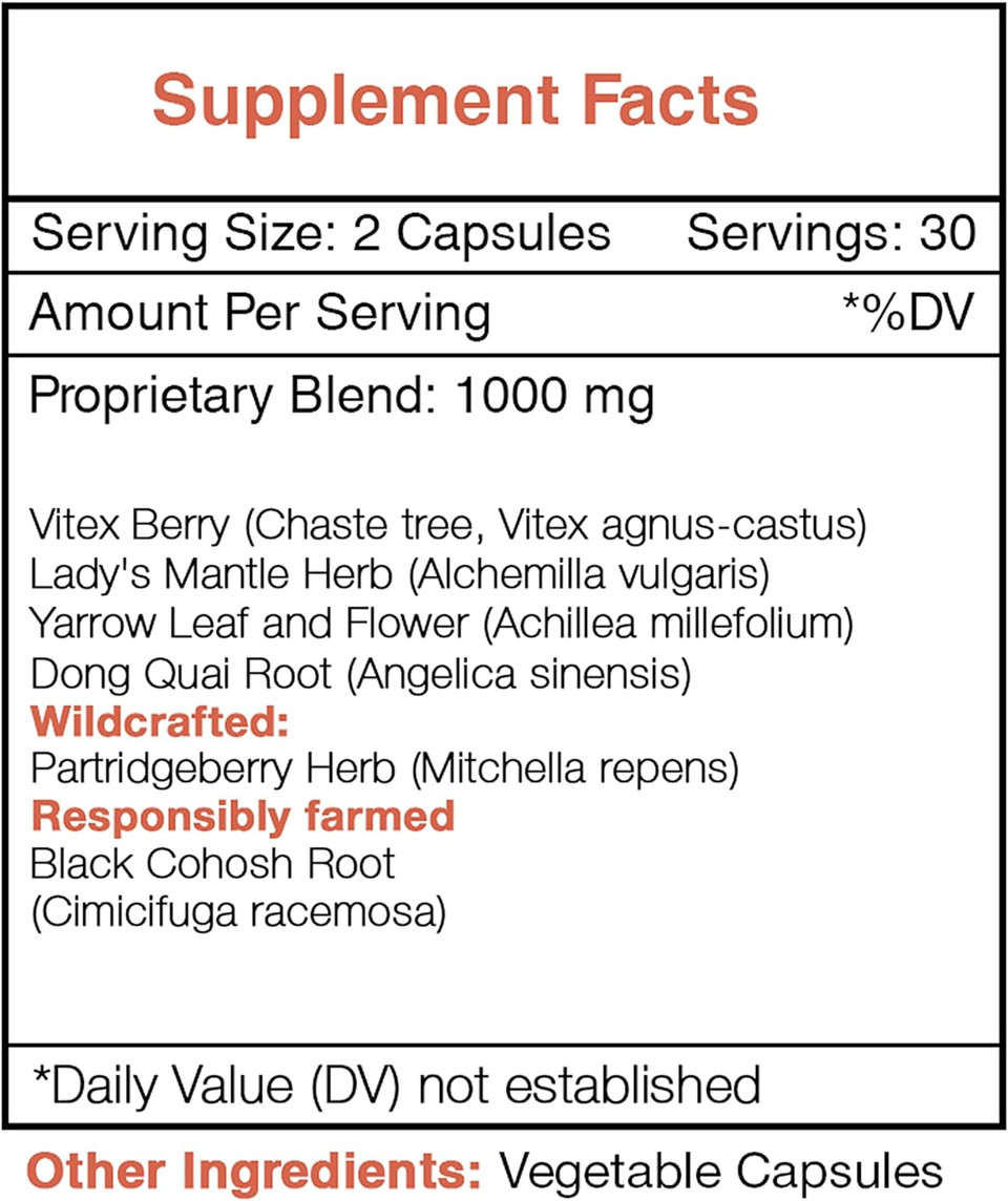 Secrets Of The Tribe - Cycle Regulator, Menstrual Cycle Support, Herbal Supplement Blend (60 Capsules) Secrets Of The Tribe - Cycle Regulator, Menstrual Cycle Support, Herbal Supplement Blend (60 Capsules)