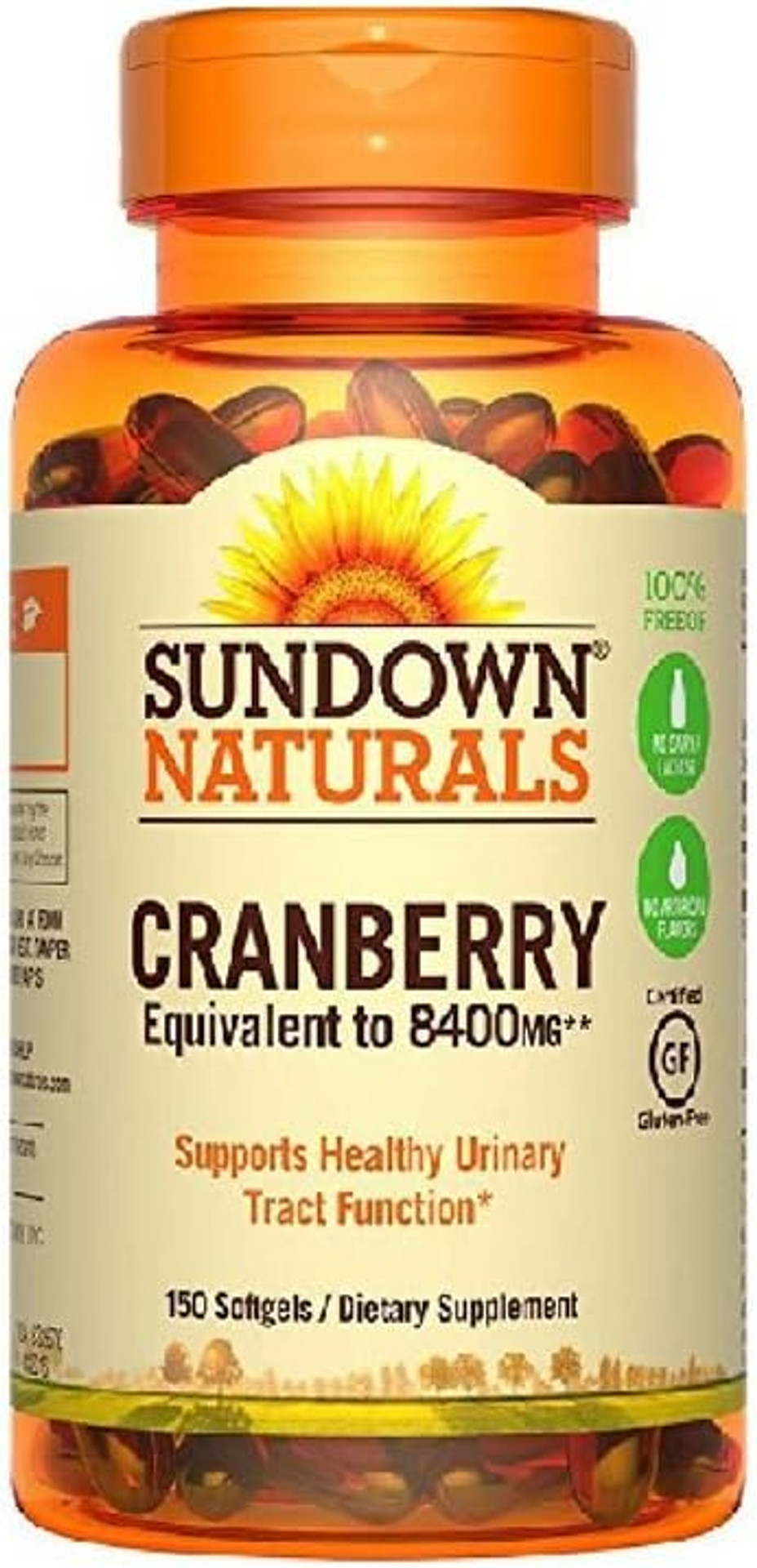 Sundown Naturals Herbal Supplement Super Cranberry - 150 Ct