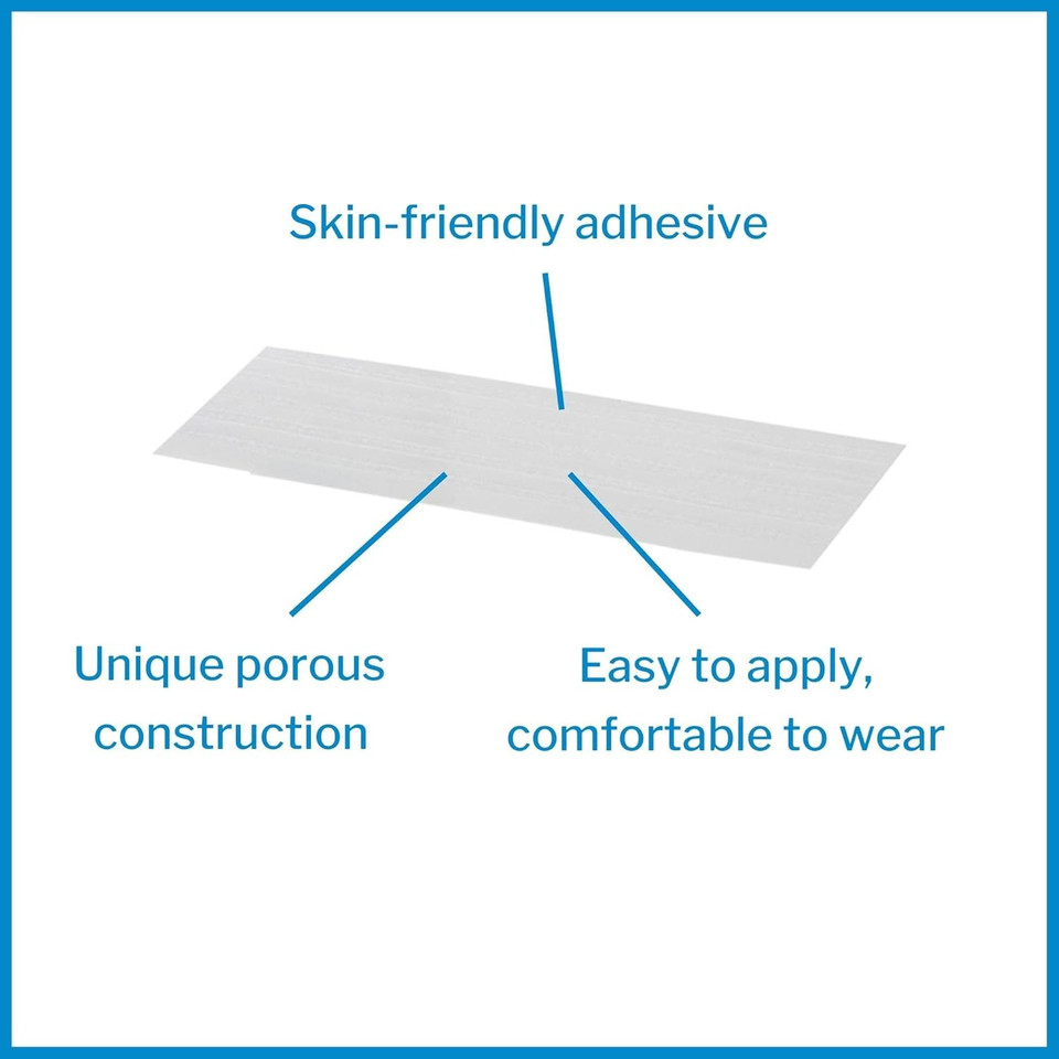 Mckesson Skin Closure Strips, Sterile, Reinforced, 1/8 In X 3 In, 50 Count