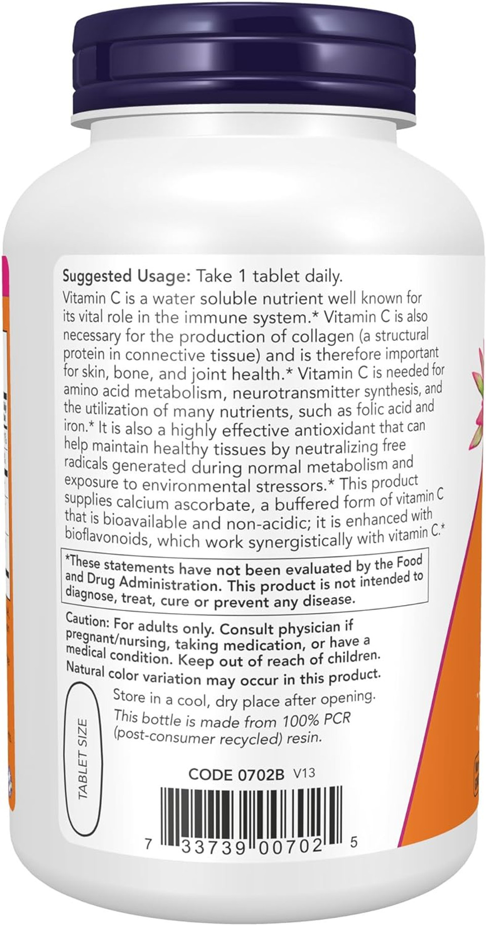 Now Supplements, Vitamin C-1000 Complex With 250 Mg Of Bioflavonoids, Buffered, Antioxidant Protection*, 180 Tablets