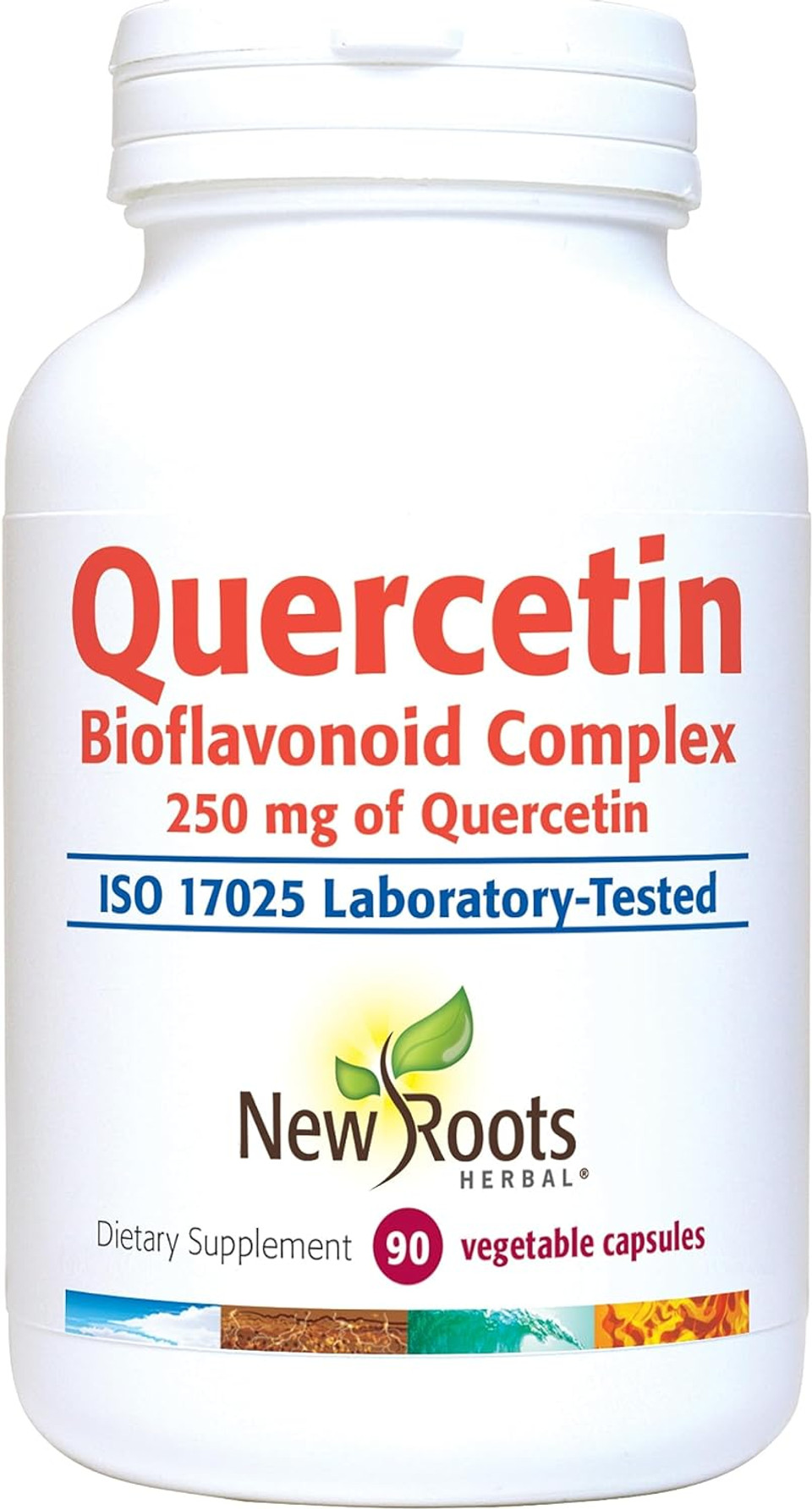 New Roots Herbal Quercetin Bioflavonoid Complex With Rutin And Bromelain (250 Mg Of Quercetin) | 90 Veggie Capsules | Nutritional Immune Function Supplement | Helps Circulatory Health | Non Gmo New Roots Herbal Quercetin Bioflavonoid Complex With Rutin And Bromelain (250 Mg Of Quercetin) | 90 Veggie Capsules | Nutritional Immune Function Supplement | Helps Circulatory Health | Non Gmo