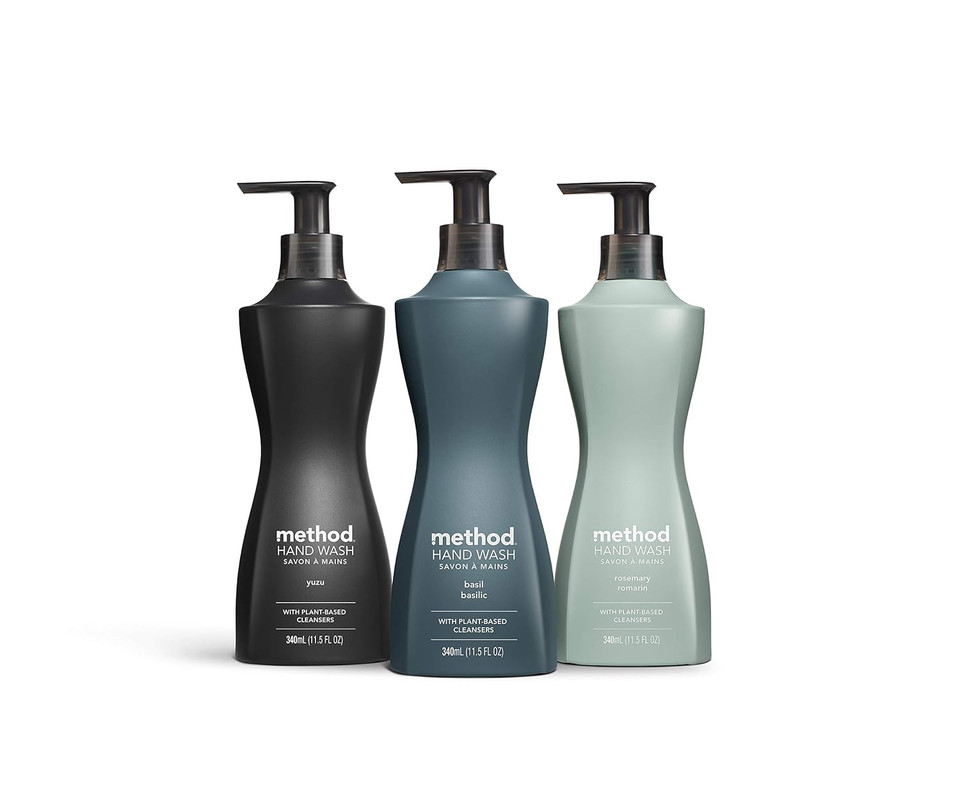 Method Gel Hand Wash, Rosemary, Biodegradable Formula, 11.5 Fl Oz (Pack Of 6)