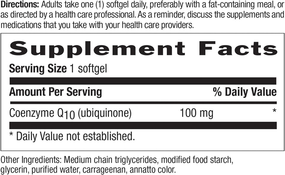 Country Life Simply Coq10, Supports Heart Function, 100Mg, 120 Softgels, Certified Gluten Free, Certified Vegan