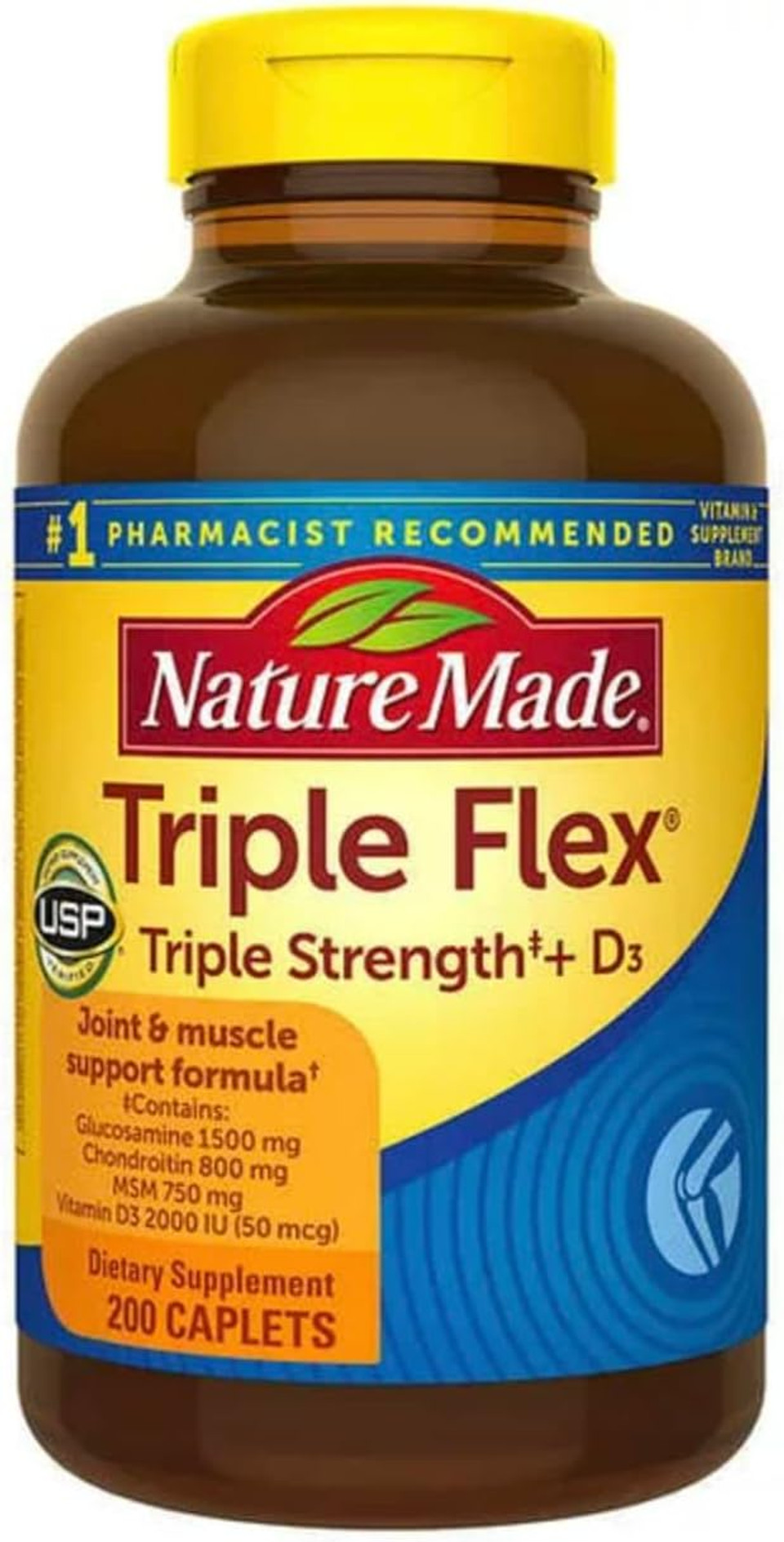 Nature Made Tripleflex Triple Strength Caplets (200)