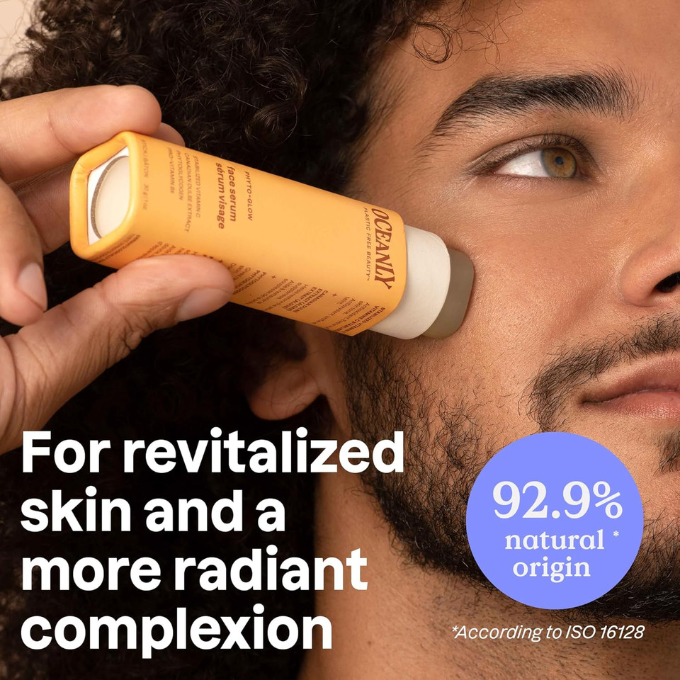 Attitude Oceanly Face Serum Stick, Ewg Verified, Plastic-Free, Plant And Mineral-Based Ingredients, Vegan And Cruelty-Free Beauty Products, Phyto Glow, Unscented, 0.3 Ounce Attitude Oceanly Face Serum Stick, Ewg Verified, Plastic-Free, Plant And Mineral-Based Ingredients, Vegan And Cruelty-Free Beauty Products, Phyto Glow, Unscented, 0.3 Ounce