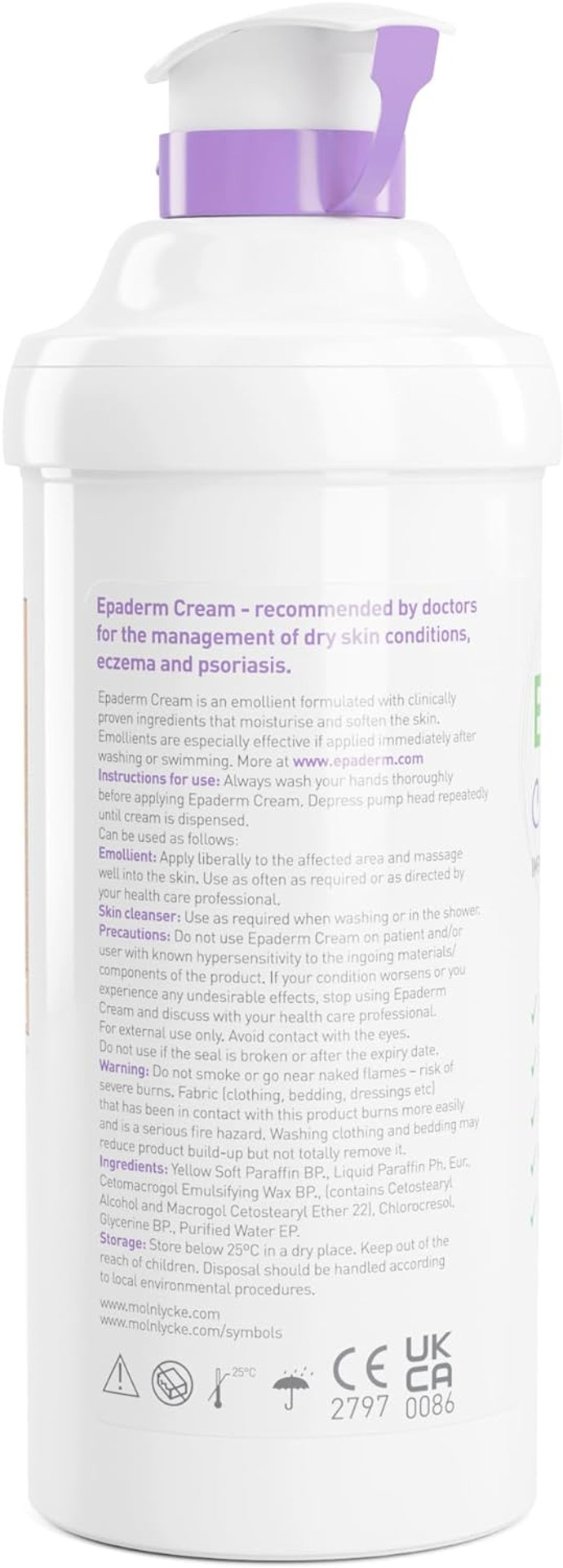 Epaderm Cream, 500G