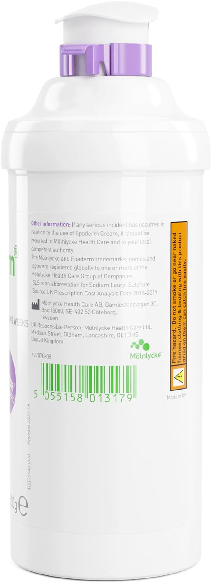 Epaderm Cream, 500G