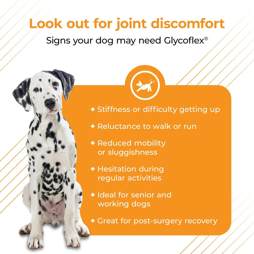 Vetriscience Glycoflex 3 Clinically Proven Hip And Joint Supplement For Dogs - Maximum Strength Dog Supplement With Glucosamine, Msm, Green Lipped Mussel & Dmg - 120 Chews, Chicken Flavor