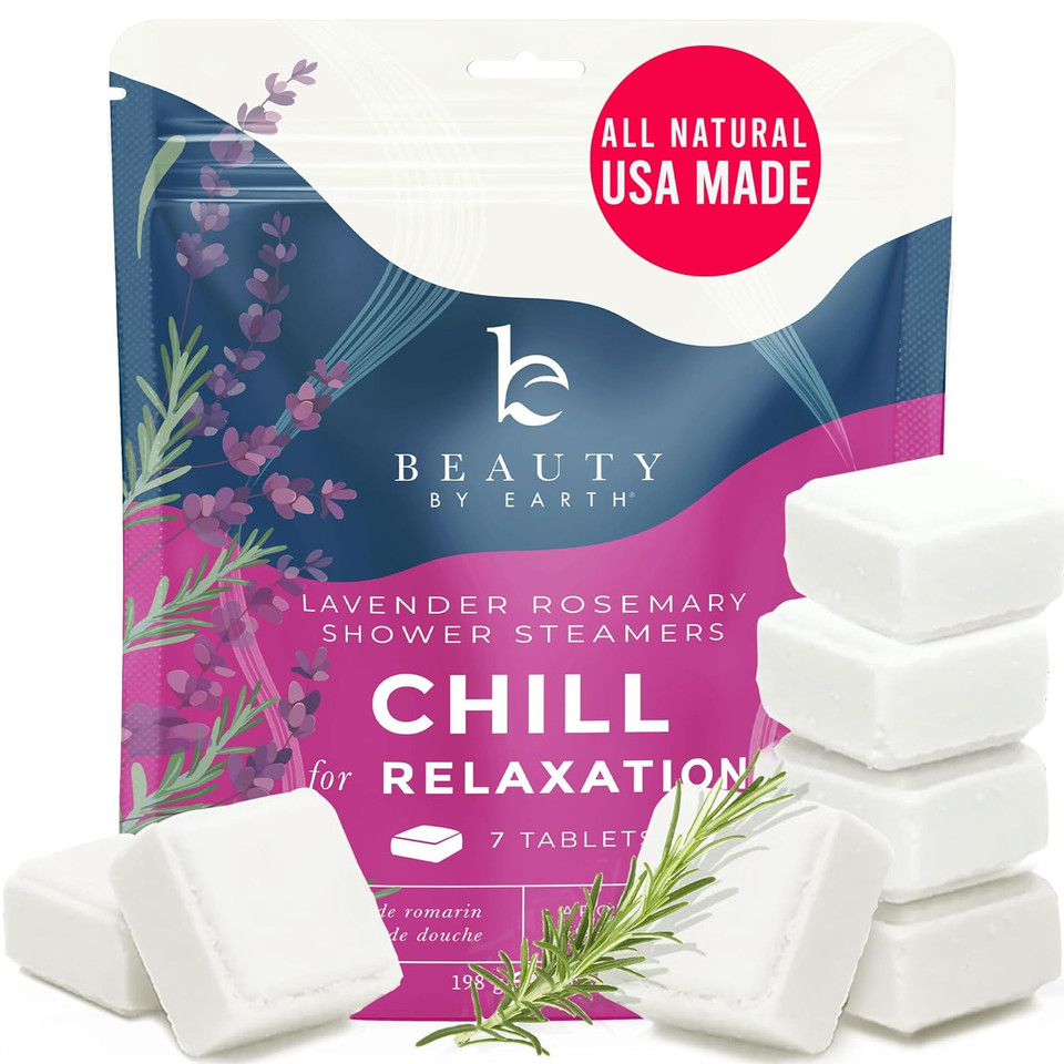 Shower Steamers Aromatherapy - Usa Made Lavender Shower Bombs, Mothers Day Gifts, Relaxation Gifts For Women For Stress Relief & Bath Essentials For Wife, New Mom Gifts After Birth, Nurse Gifts