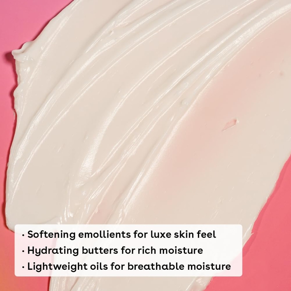 Eos Cashmere Skin Collection Post-Shave Smooth Body Cream- Vanilla Cashmere Scented, 72-Hour Hydration, 7 Fl Oz