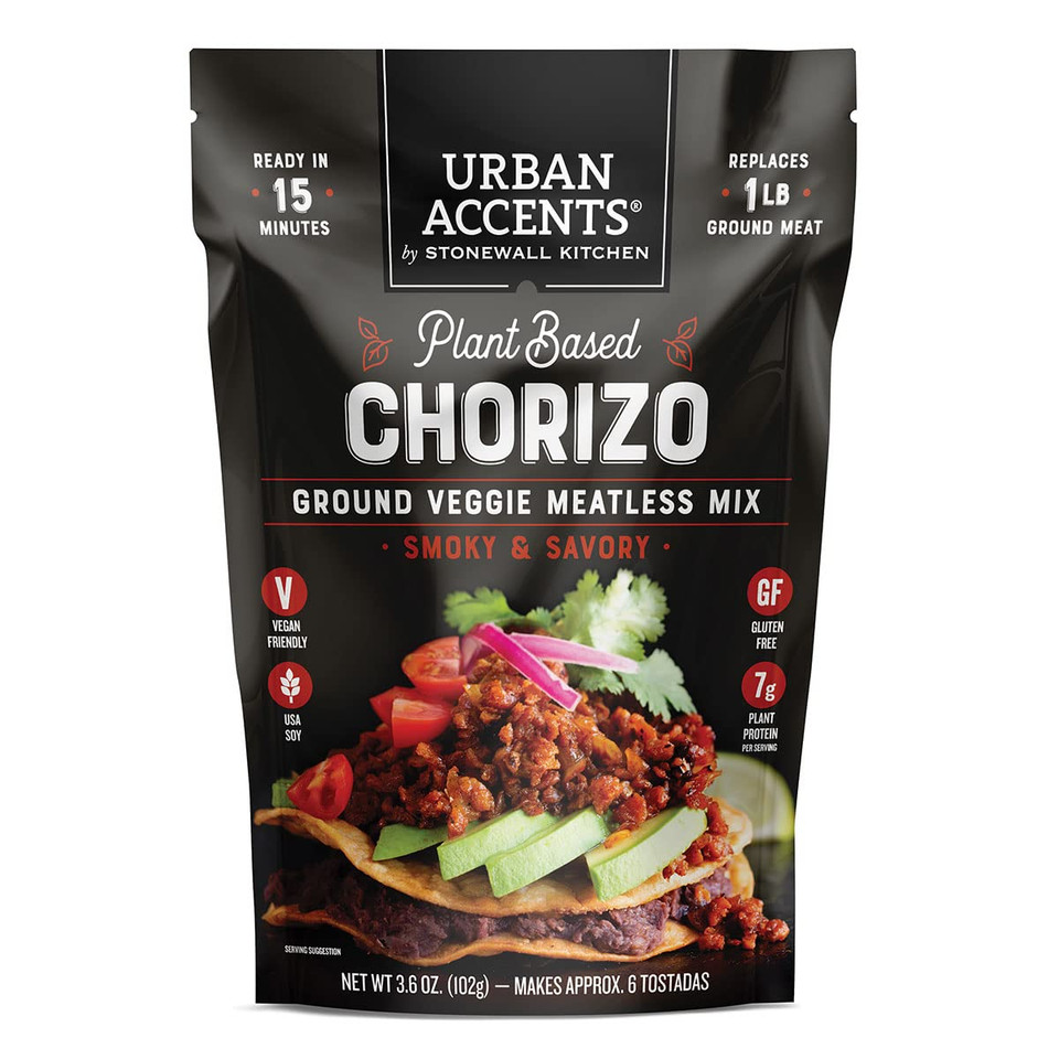 Urban Accents Plant Based Chorizo Meatless Mix, 3.6 Oz