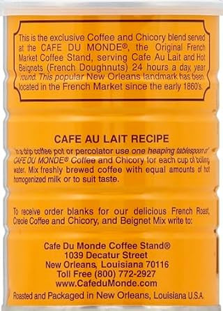 Cafe Du Monde Coffee Chicory, 15 Ounce Ground