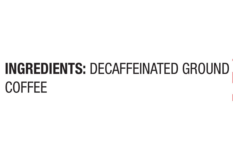 Amazon Brand - Happy Belly Decaf Canister Ground Coffee, Medium Roast, 1.5 Pound (Pack Of 1)