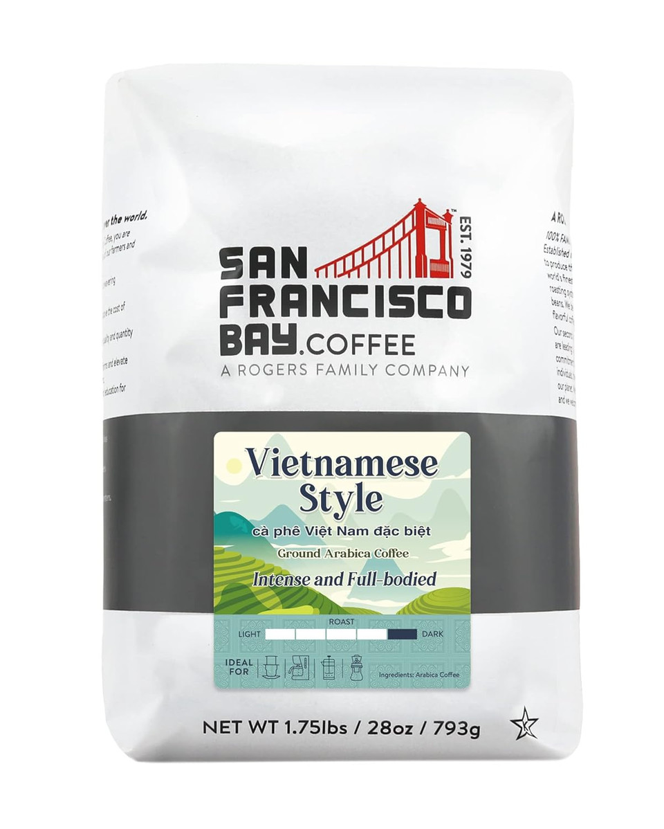 San Francisco Bay Ground Coffee - Vietnamese Style (28Oz Bag), Dark Roast