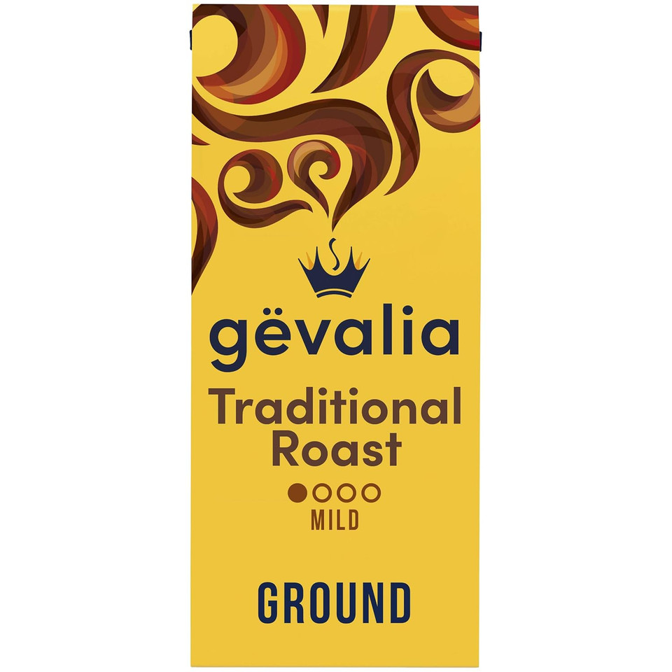 Gevalia Traditional Mild Roast Ground Coffee (12 Oz Bag)